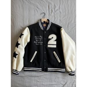 Human Made x Undercover Last Orgy 2 Leather Varsity Jacket NIGO Jun Takahashi